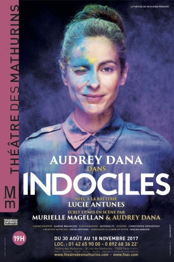 audrey dana,indociles,théâtre
