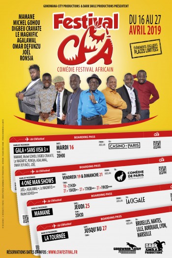 festival,humour,humoriste,cfa,africain,jeremy ferrari,mamane