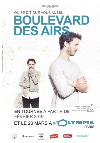 boulevard des airs,album,musique,chanson,concert,olympia