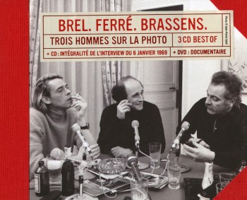 brel,brassens,ferré
