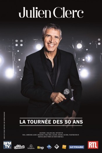 julien clerc,tournee,50 ans