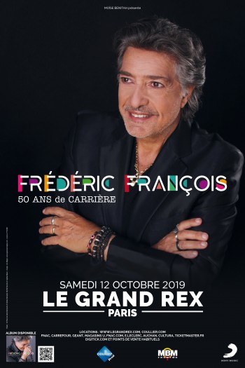 frederic,françois,album,chanson,chanteur,grand rex,tournée,juste un peu d'amour