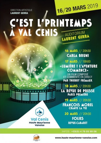 printemps,val cenis,festical,laurent gerra,mars,2019