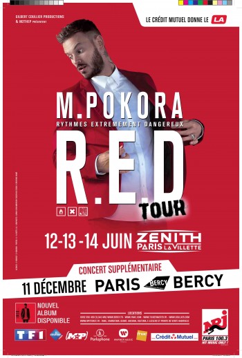 m pokora,red