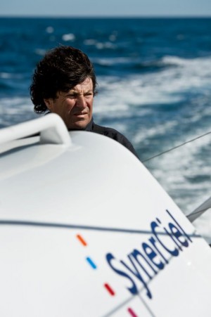 Vendée Globe,course,bateau,tour du monde,skipper,Jean Le Cam,SynerCiel