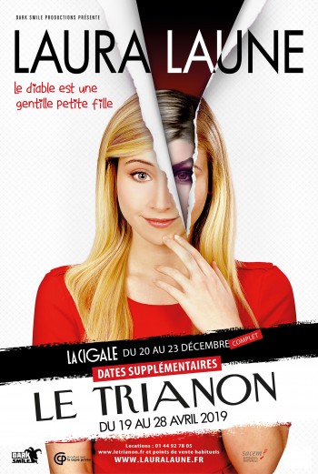 laura,laune,humoriste,humour,diable,pertite fille,spectacle,one woman show