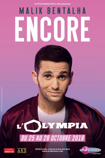 malik benthala,encore,spectacle,olympia