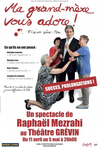 mezrahi,grand-mere,spectacle,theatre,grevin