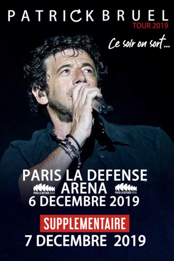 bruel,tour,arena,concert,ce soir on sort
