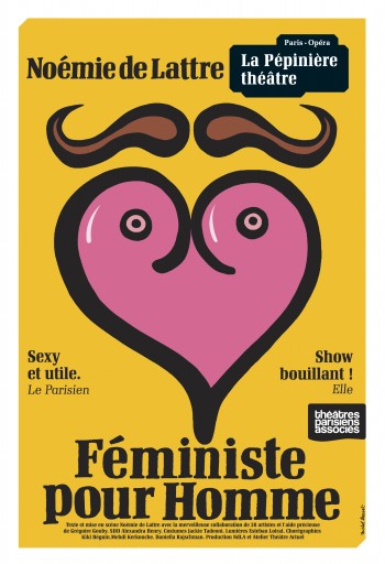 théâtre,feministe,homme,de lattre,humoriste,noémie