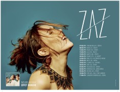 zaz,concert,tournée