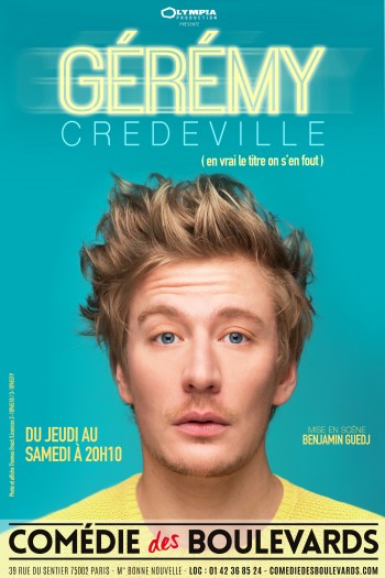 geremy,credeville,humoriste,humour,comedien,theatre