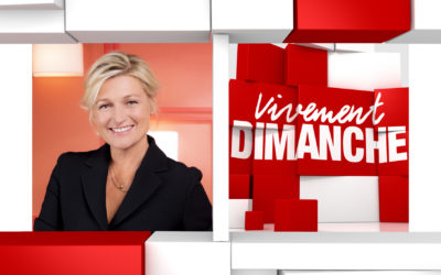 Actualités Vivement Dimanche du 19/11/2023. Anne-Elisabeth Lemoine