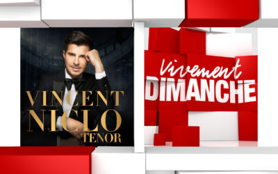 Actus Vivement Dimanche du 01/12/2019 Vincent Niclo